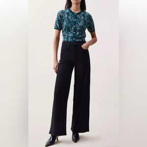 Serena Wide-Leg Jeans, size 26